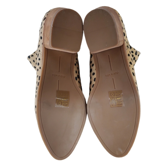 New dolce vita kasper suede leopard print slip on block heel western ankle boots - Picture 13 of 15